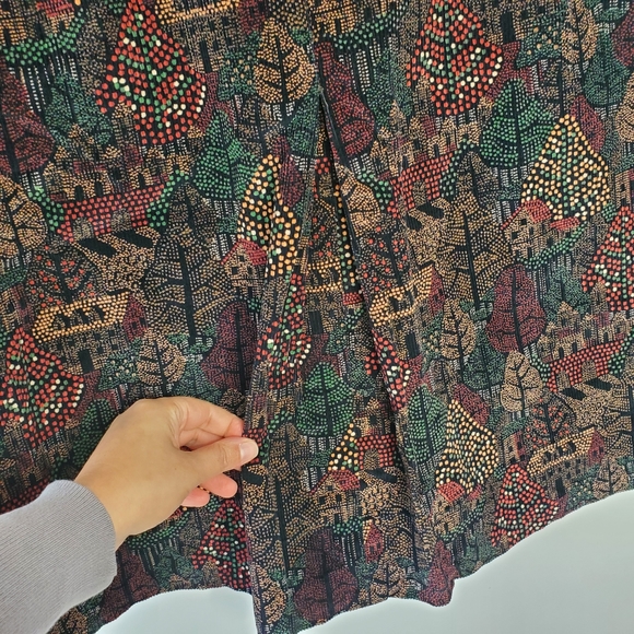 Vintage high waisted corduroy midi skirt - Picture 2 of 10